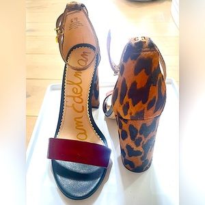 Sam Edelman “Yaro Block heel” Sz8. Excellent condition. Gently Worn a few times